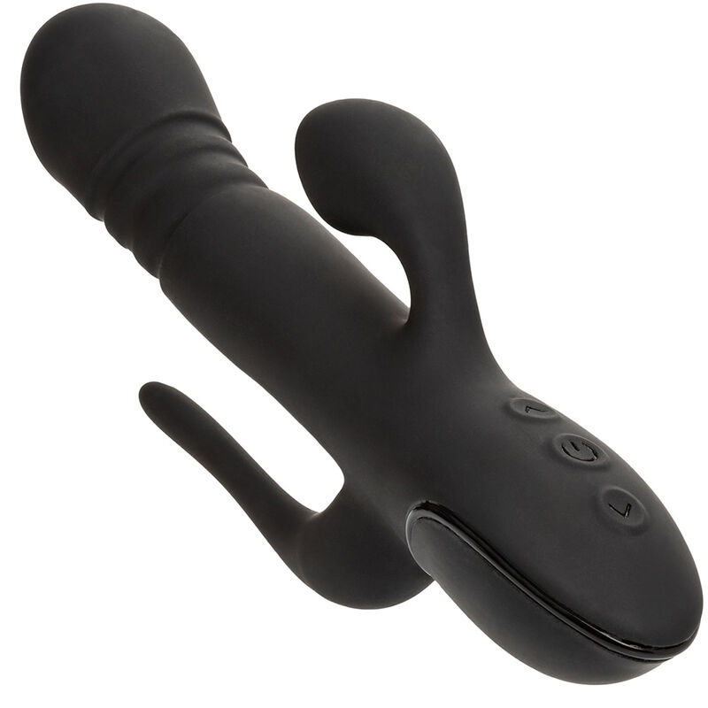 CALEXOTICS - VIBRADOR TRIPLE EUPHORIA NEGRO - Imagen 6