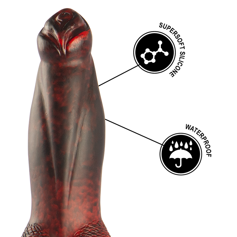 EPIC - PROMETHEUS DILDO TITAN EN LLAMAS RECARGABLE CONTROL REMOTO - Imagen 6