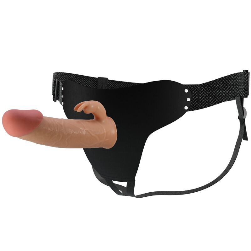 PRETTY LOVE - MAVIS HARNESS BRIEFS UNIVERSAL CON DILDO 19 CM NATURAL - Imagen 7