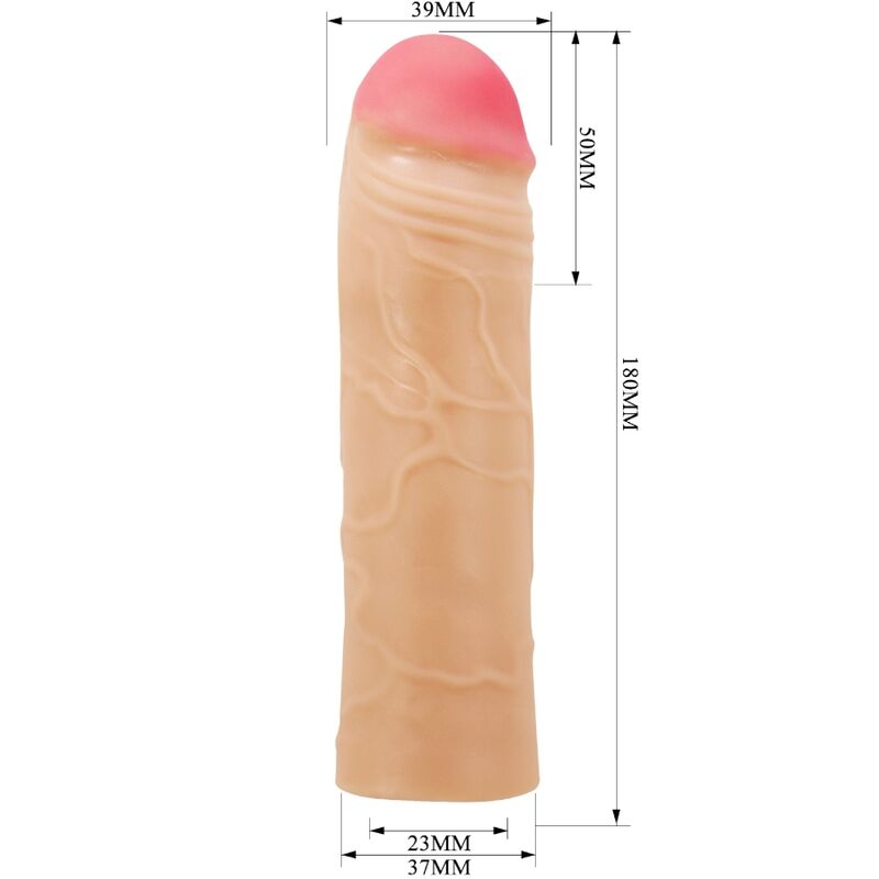 PRETTY LOVE - CHANE FUNDA DE PENE EXTENSORA NATURAL - Imagen 5