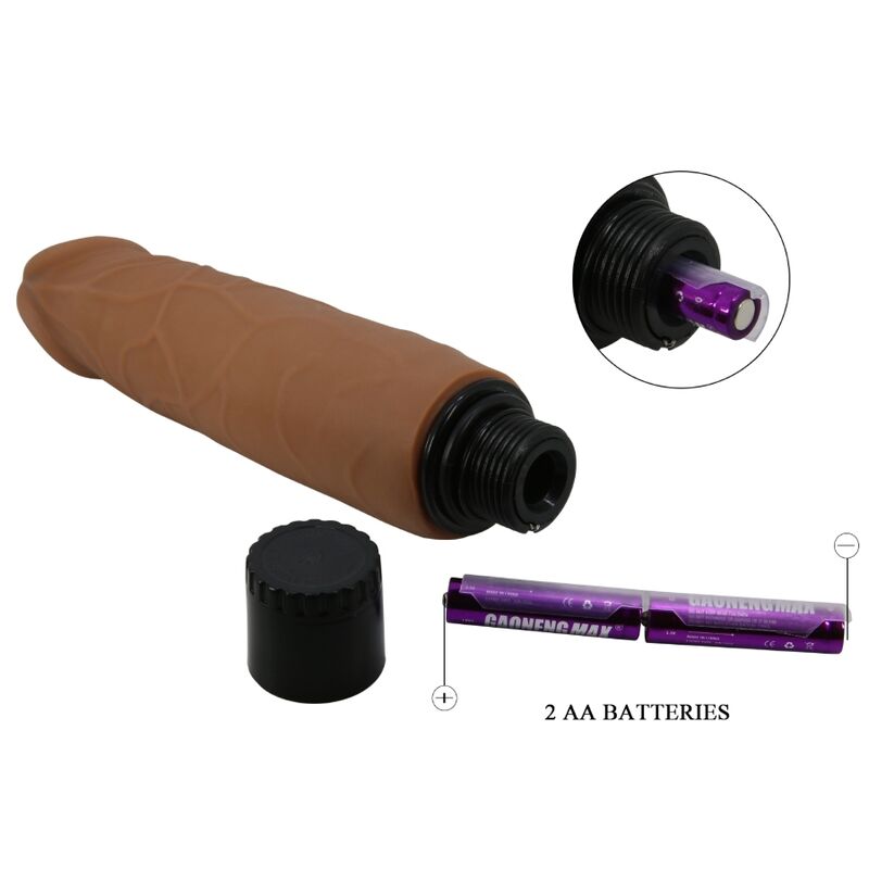 PRETTY LOVE - WALDORF VIBRADOR REALISTICO 18 CM -O- 4 CM - Imagen 9