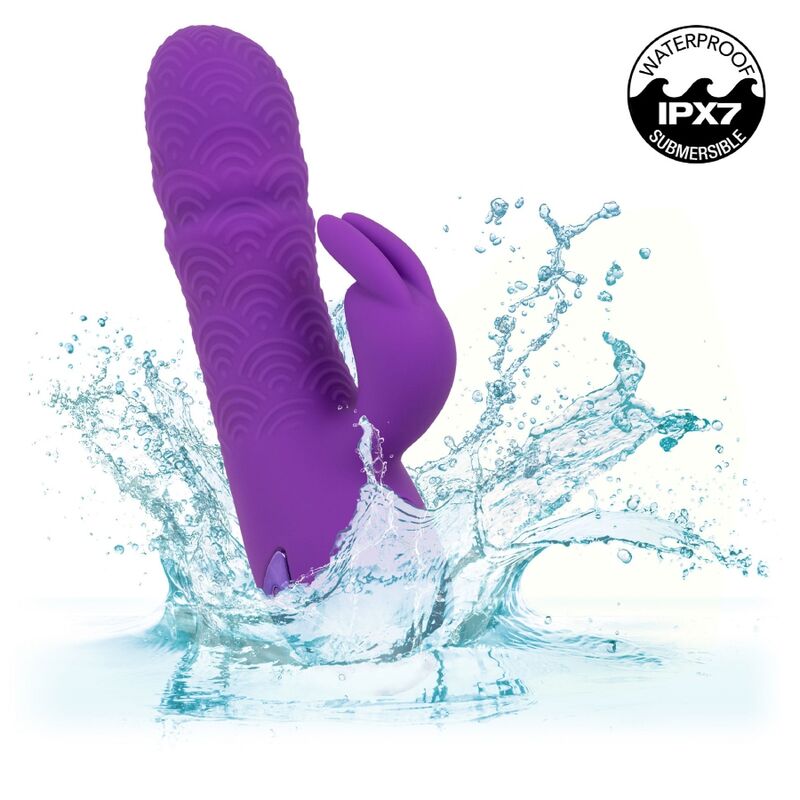 CALEXOTICS - MANHATTAN BEACH MARVEL VIBRADOR RABBIT MORADO BY CALIFORNIA DREAMING - Imagen 7