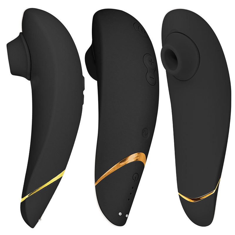 WOMANIZER - PREMIUM 2 ESTIMULADOR DE CLÍTORIS NEGRO - Imagen 3