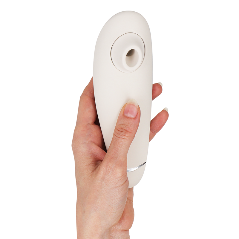 WOMANIZER - PREMIUM 2 ESTIMULADOR DE CLÍTORIS GRIS - Imagen 5