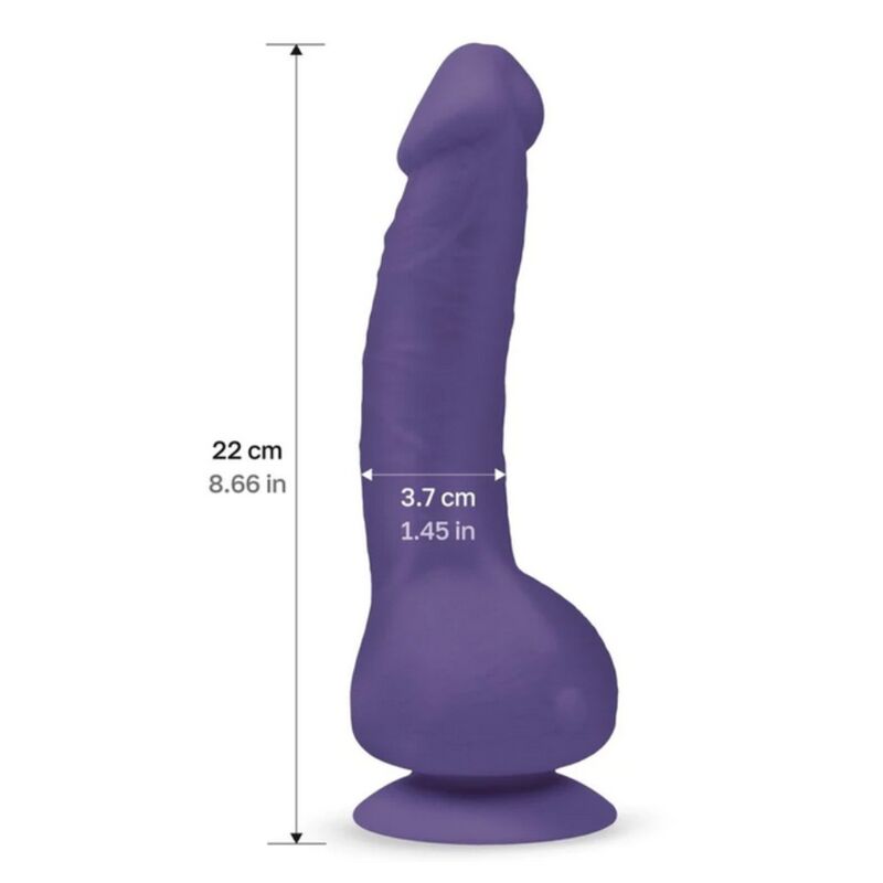 G-VIBE - GREAL 2 VIBRADOR REALISTICO VIOLETA - Imagen 3