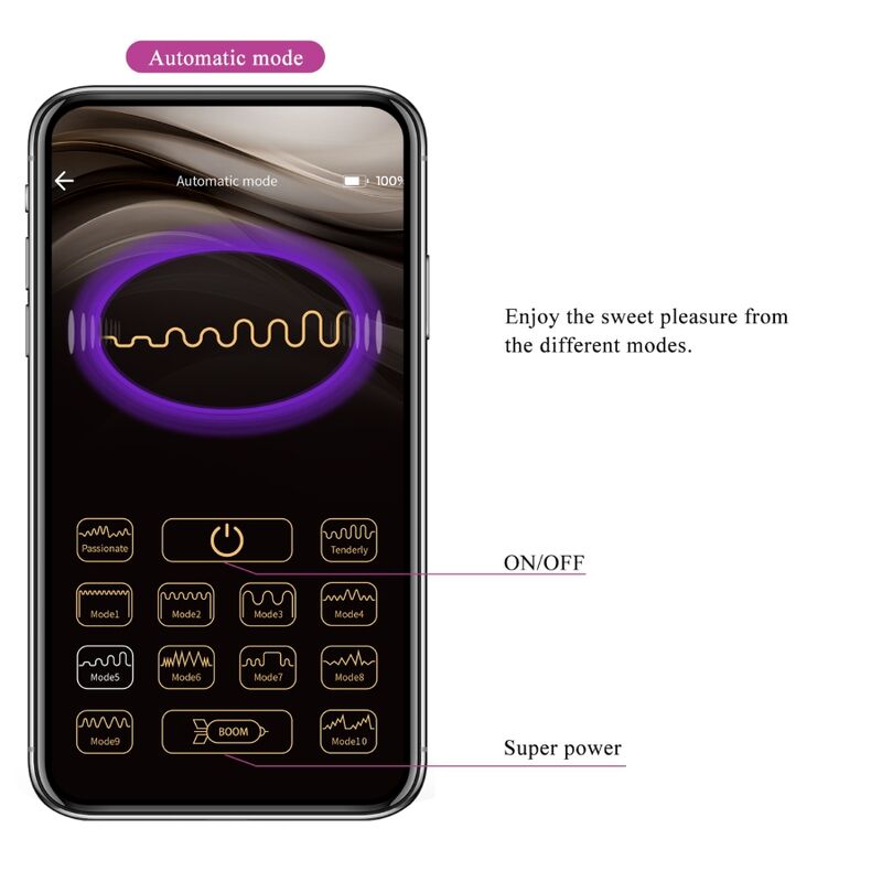 PRETTY LOVE - HECTOR VIBRADOR ELECTROSHOCK APP GRATUITA VIOLETA - Imagen 18