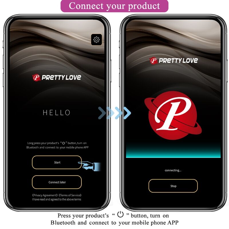 PRETTY LOVE - HECTOR VIBRADOR ELECTROSHOCK APP GRATUITA VIOLETA - Imagen 12