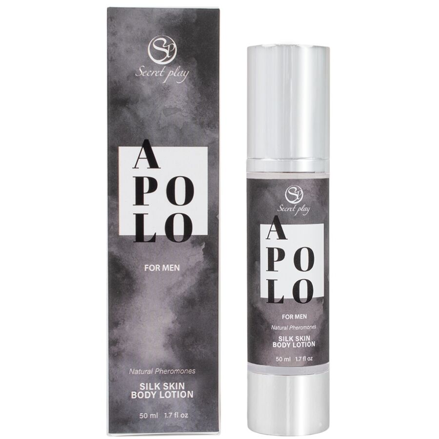 SECRETPLAY - APOLO LOCION PIEL DE SEDA PARA HOMBRES 50 ML
