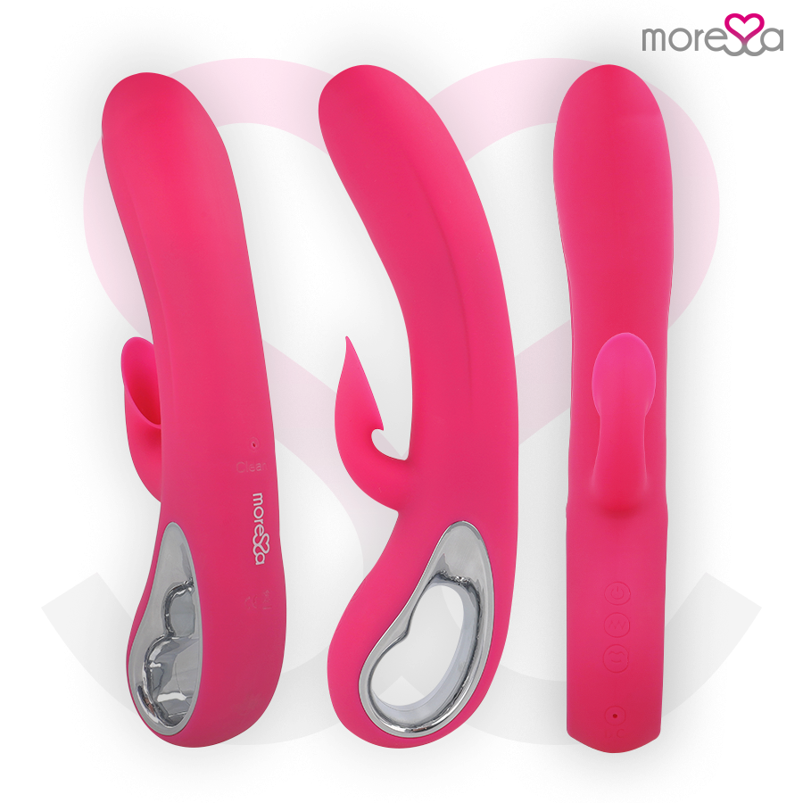MORESSA - DUSTIN SUCCION CLITORIAL Y POTENTE VIBRACION PREMIUM SILICONE RECARGABLE - Imagen 8