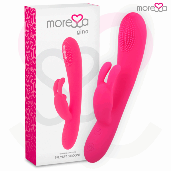 MORESSA - GINO TICKLING VAGINAL PREMIUM SILICONE RECARGABLE
