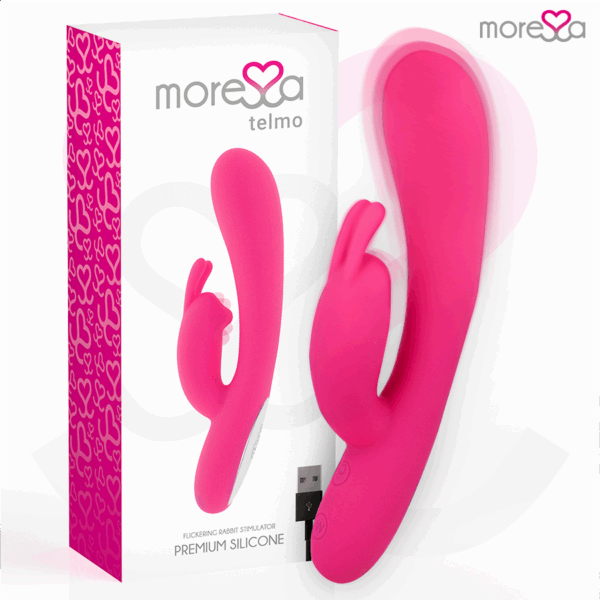 MORESSA - TELMO TICKLING CLITORIAL PREMIUM SILICONE RECARGABLE