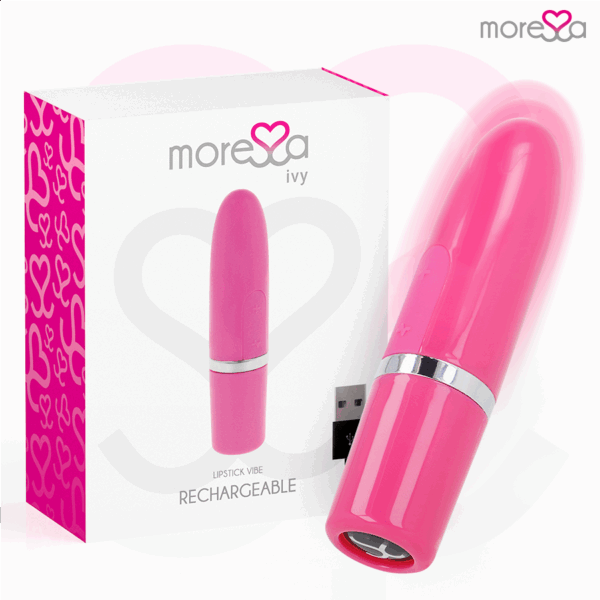 MORESSA - IVY  MASAJEADOR SIMULADOR LABIAL DE VIAJE ROSA
