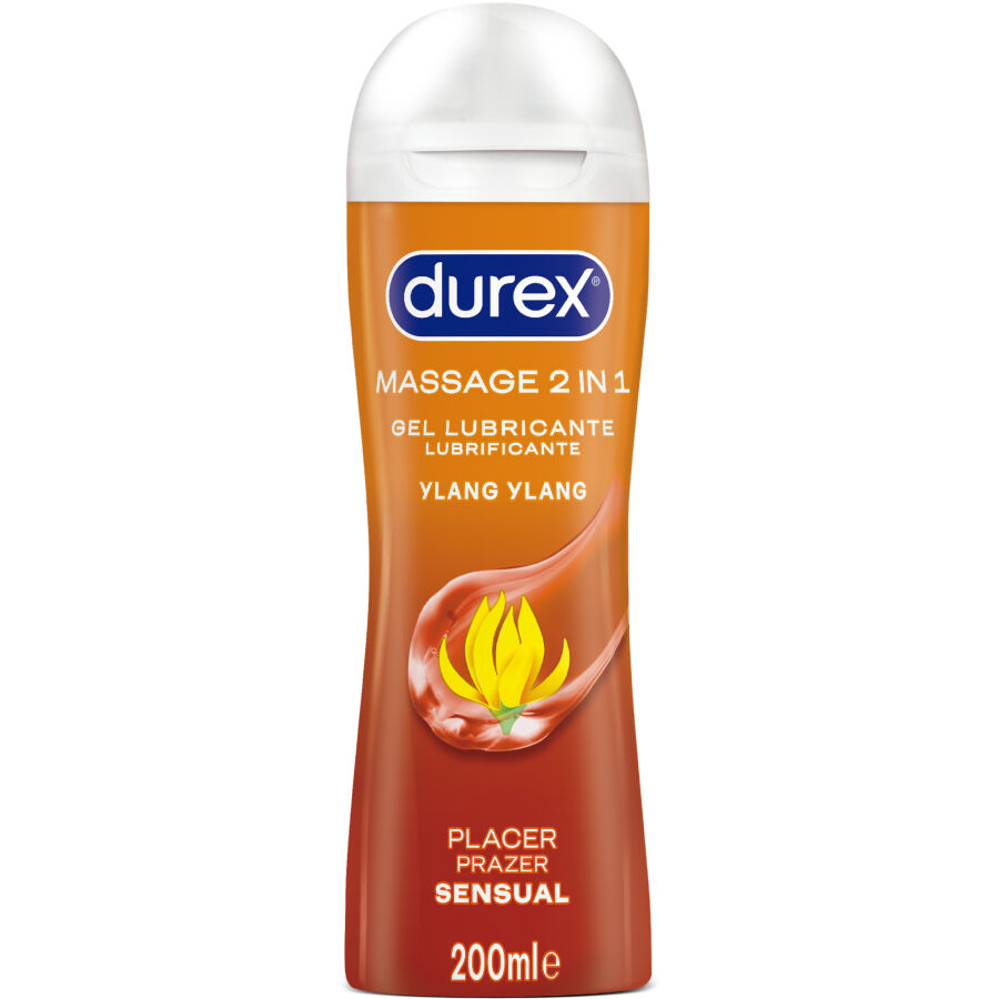 DUREX - MASAJE 2 EN 1 SENSUAL YLANG YLANG 200 ML