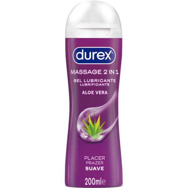 DUREX - PLAY 2-1 LUBRICANTE ÍNTIMO Y MASAJE ALOE VERA