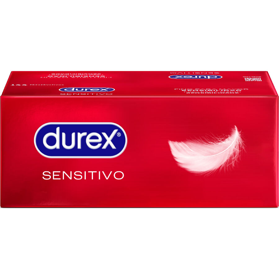 DUREX - SENSITIVO SUAVE 144 UNIDADES