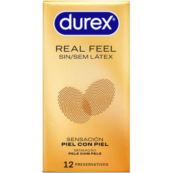 DUREX - REAL FEEL 12 UNIDADES