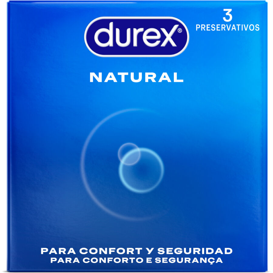 DUREX - NATURAL CLASSIC 3 UNIDADES