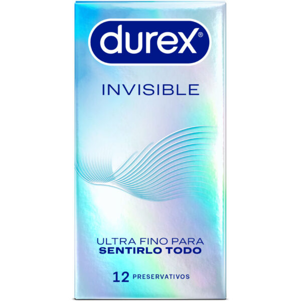 DUREX - INVISIBLE EXTRA FINO 12 UNIDADES