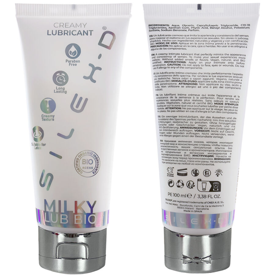 SILEXD - BIO LUBRICANTE CREMOSO 100 ML - Imagen 4