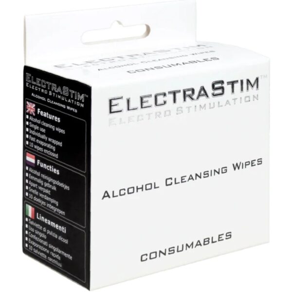 ELECTRASTIM - TOALLITAS ESTERILIZADORAS PACK 10 UNIDADES