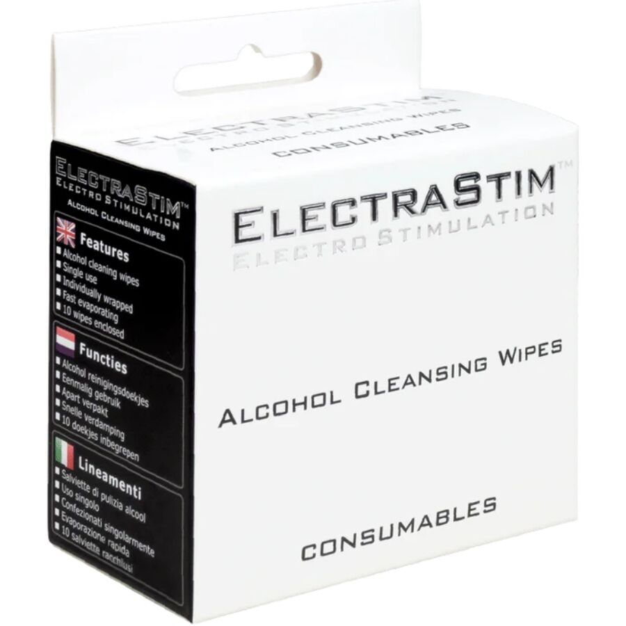 ELECTRASTIM - TOALLITAS ESTERILIZADORAS PACK 10 UNIDADES