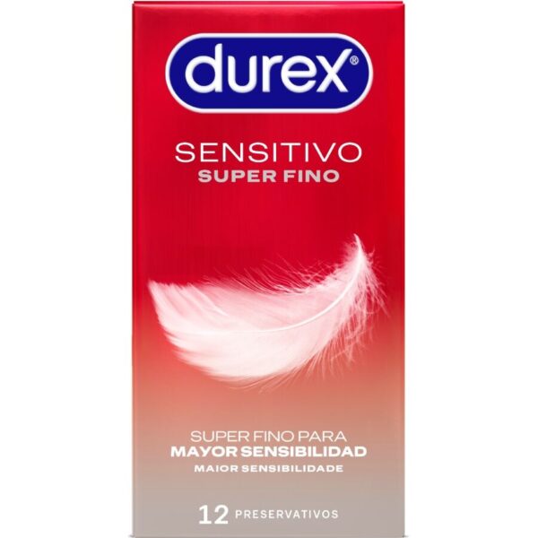 DUREX - SENSITIVO CONTACTO TOTAL 12 UNIDADES