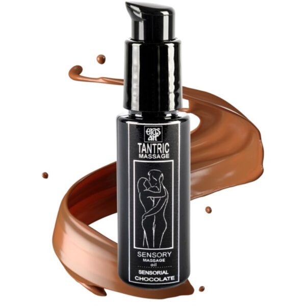 EROS-ART - ACEITE MASAJE TANTRICO NATURAL Y AFRODISÍACO CHOCOLATE 30 ML