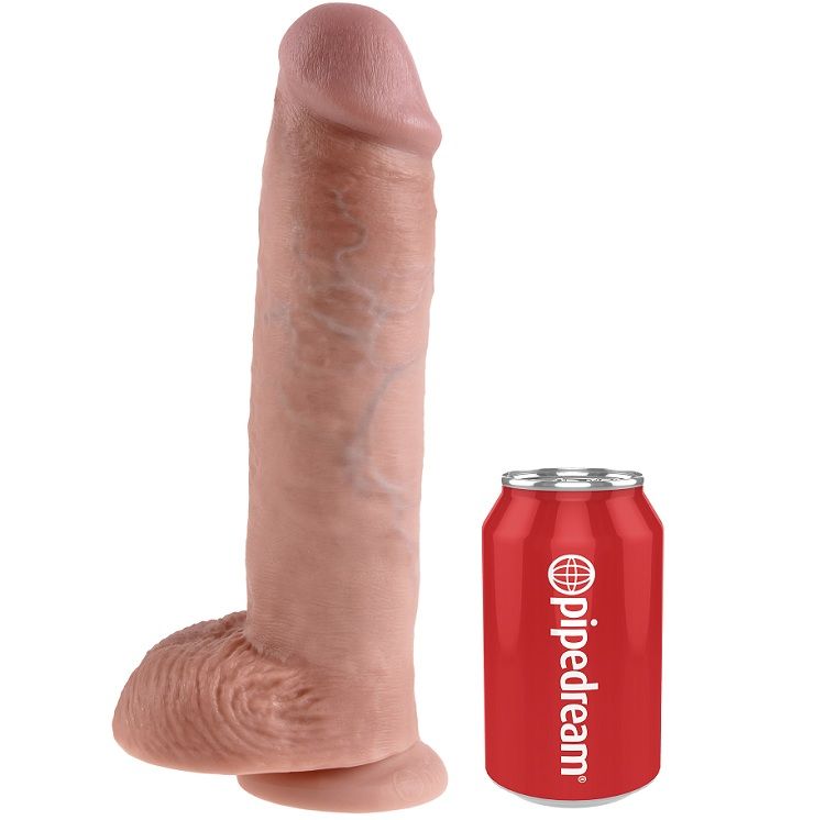 KING COCK - 11 PENE REALISTICO NATURAL 28 CM - Imagen 6