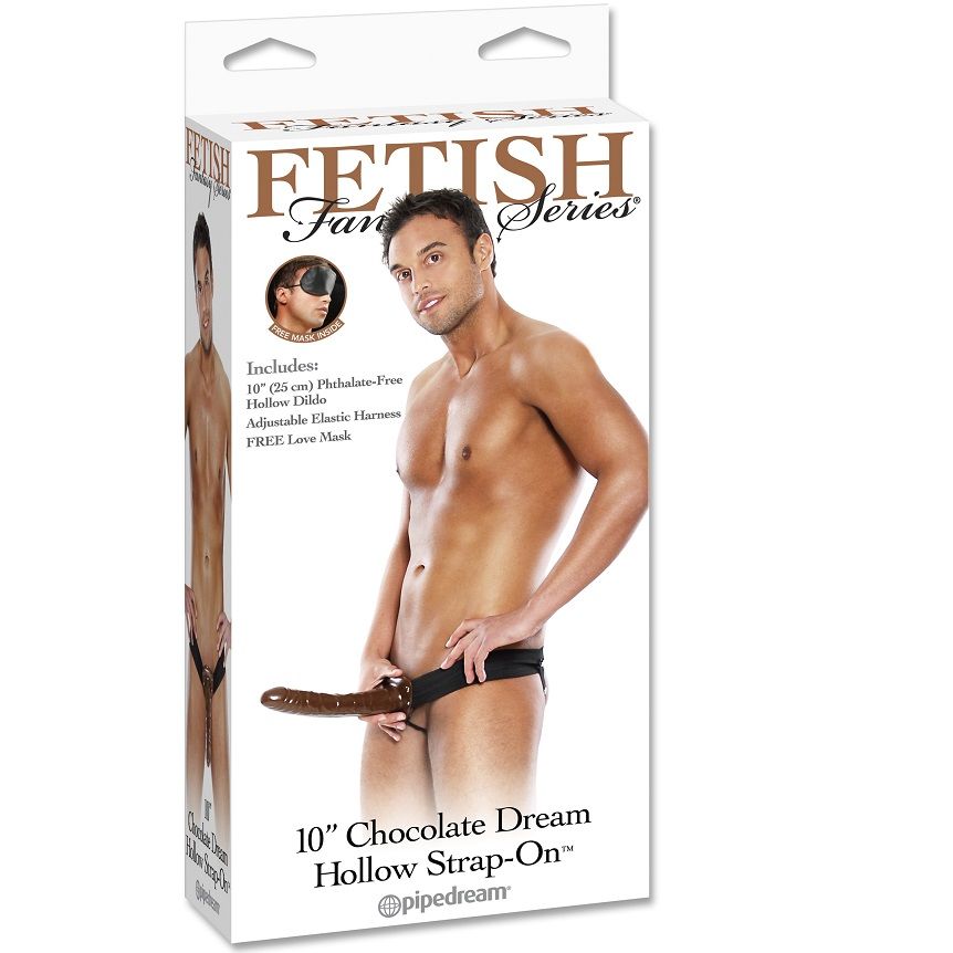 FETISH FANTASY SERIES - ARNES HUECO AJUSTABLE CHOCOLATE 22 CM - Imagen 3