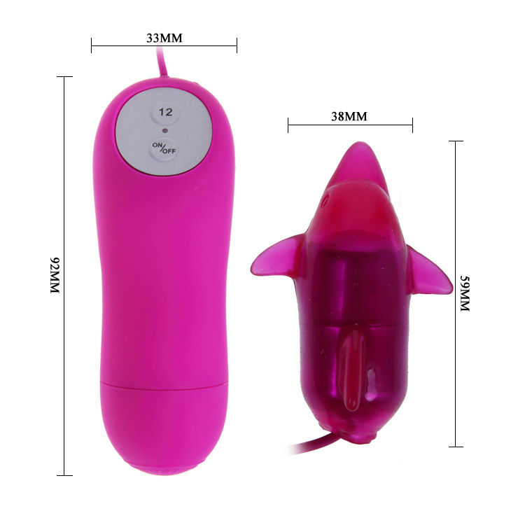 BAILE - CUTE SECRET DELFIN VIBRADOR 12V - Imagen 6