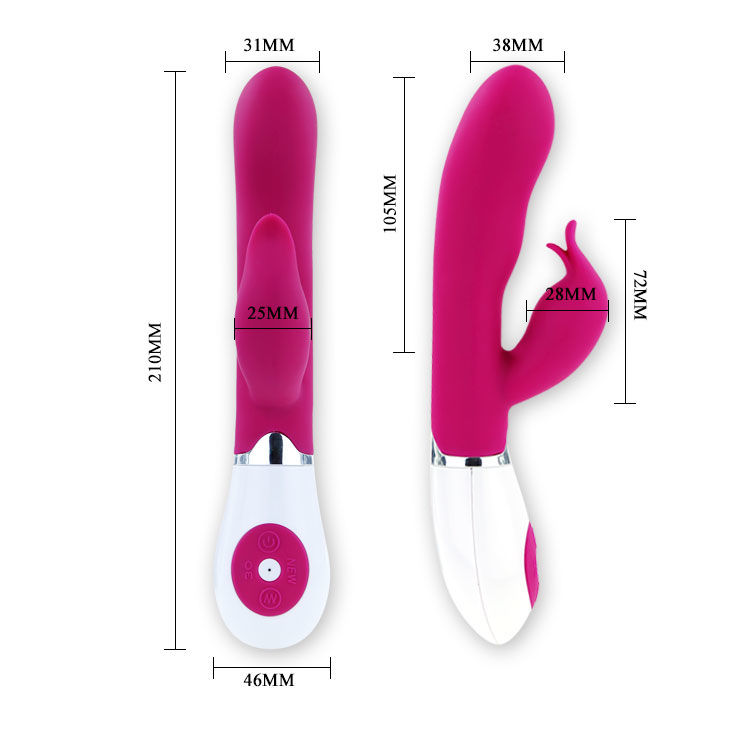 PRETTY LOVE - FLIRTATION VIBRADOR CON ESTIMULADOR FELIX - Imagen 7