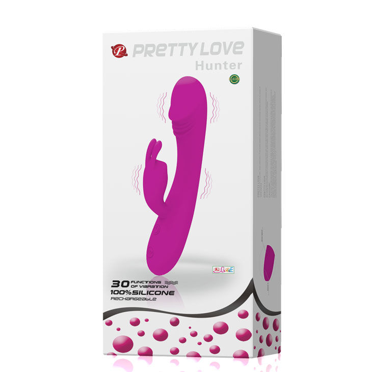 PRETTY LOVE - SMART VIBRADOR CON RABBIT 30 MODOS HUNTER - Imagen 10