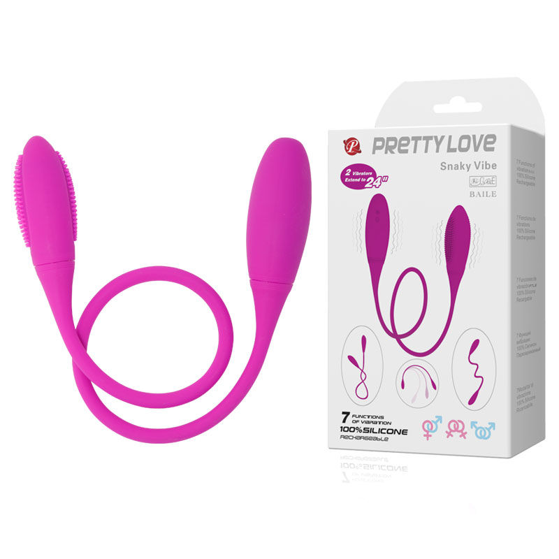 PRETTY LOVE - SNAKY DELUXE VIBRADOR 7 V - Imagen 3