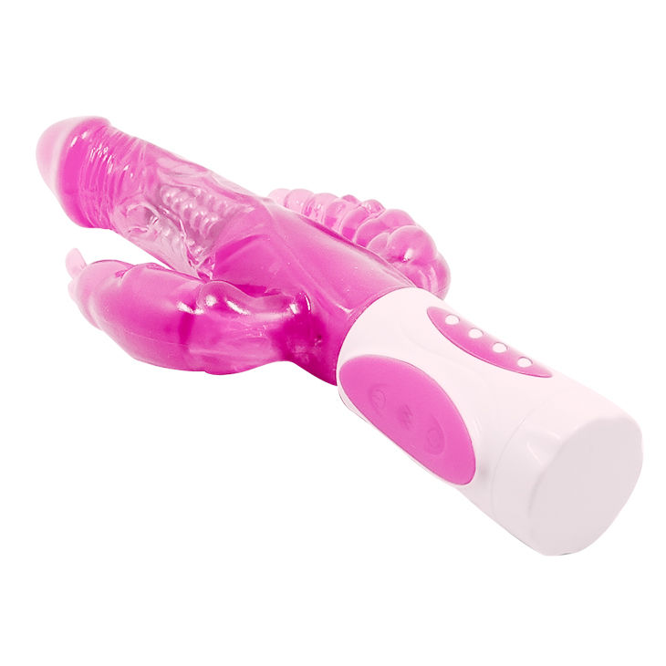 BAILE - PRETTY BUNNY TRIPLE VIBRADOR ROTADOR - Imagen 5
