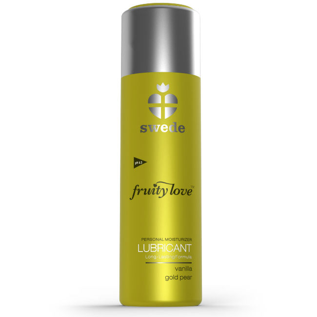 SWEDE - FRUITY LOVE LUBRICANTE MANZANA GOLDEN Y VAINILLA 100 ML - Imagen 3