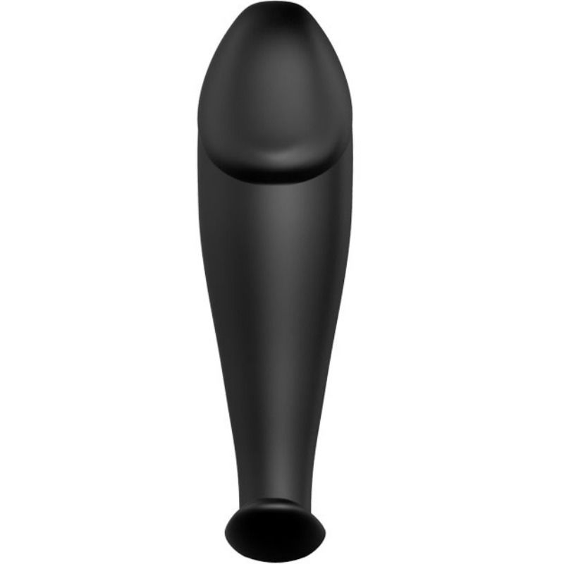 PRETTY LOVE - PLUG ANAL SILICONA FORMA PENE NEGRO - Imagen 3