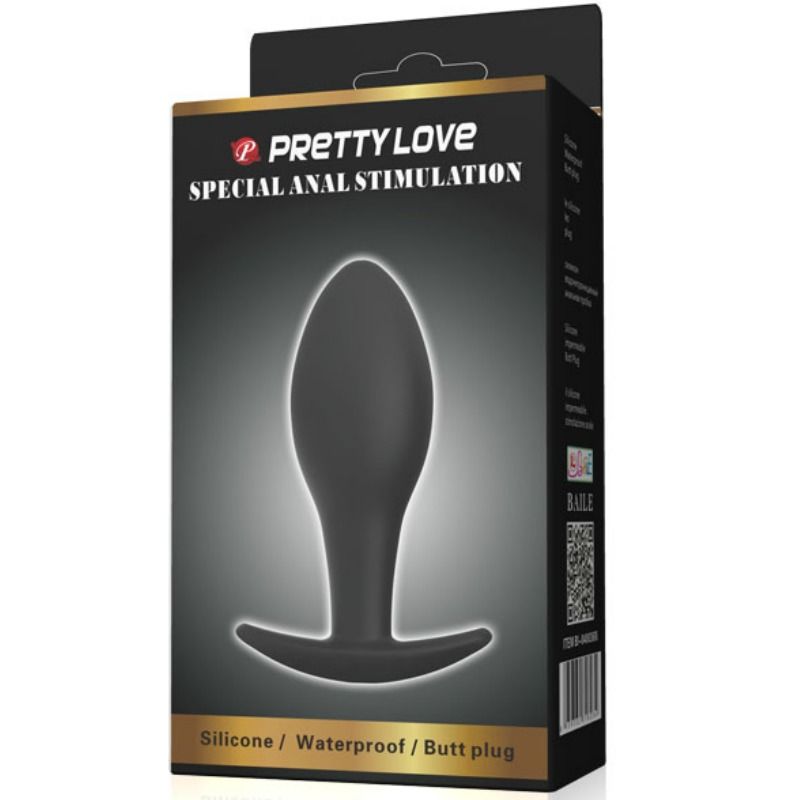PRETTY LOVE - PLUG ANAL SILICONA ANCLA 8.5 CM NEGRO - Imagen 7