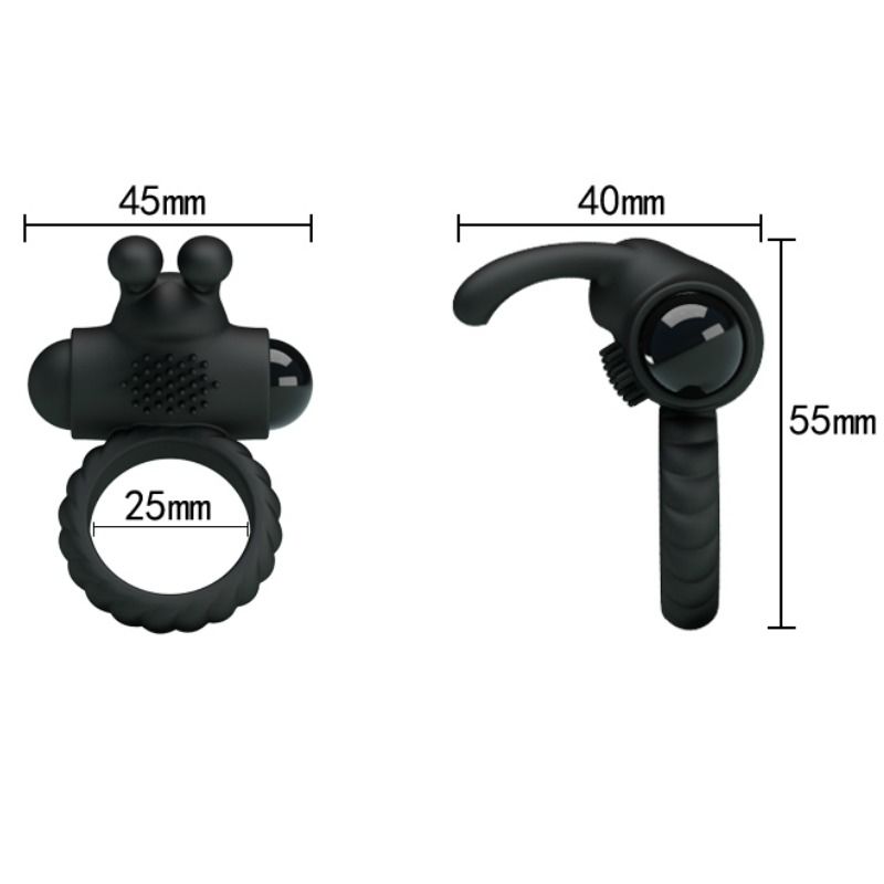 PRETTY LOVE - EUDORA ANILLO VIBRADOR CON ESTIMULADOR - Imagen 7