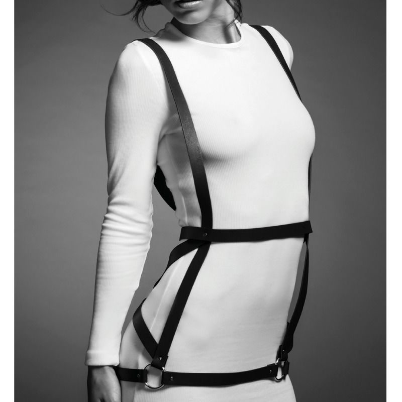 BIJOUX - INDISCRETS MAZE ARNÉS FORMA DE VESTIDO MARRON - Imagen 3