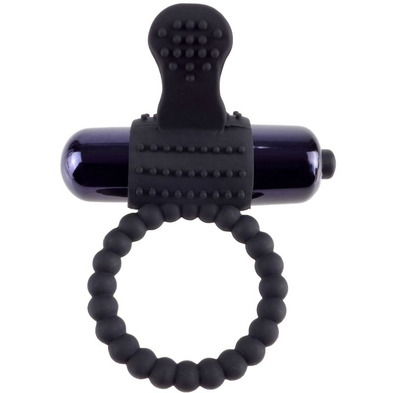 FANTASY C-RINGZ - ANILLO VIBRADOR DE SILICONA NEGRO - Imagen 4