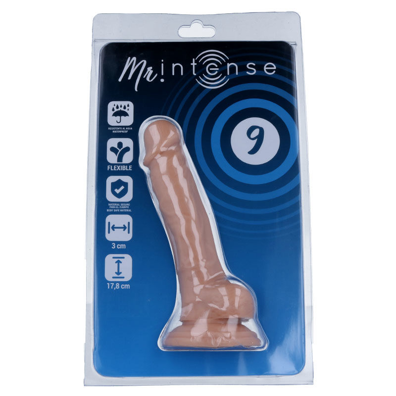 MR INTENSE - 9 PENE REALISTICO 17.8 CM -O- 3 CM - Imagen 6