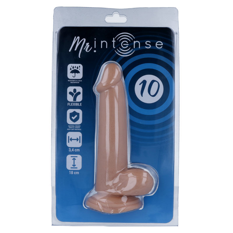 MR INTENSE - 10 PENE REALISTICO 18 CM -O- 3.4 CM - Imagen 9