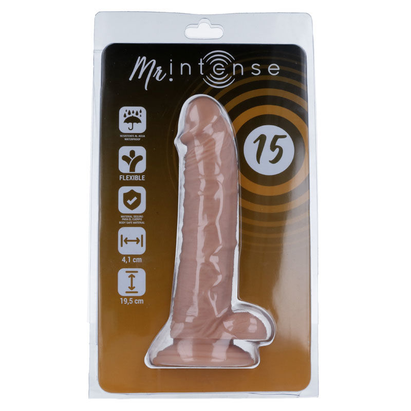 MR INTENSE - 15 PENE REALISTICO 19.5 CM -O- 4.1 CM - Imagen 8