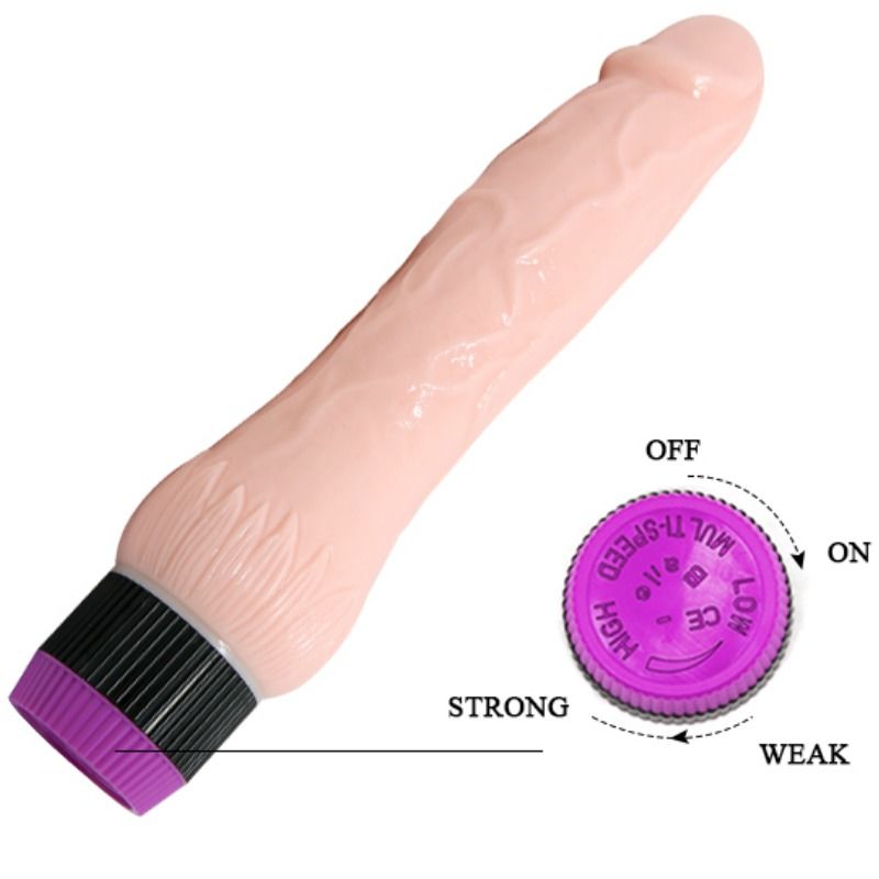 BAILE - ADOUR CLUB VIBRADOR REALISTICO BASE ANCHA 22 CM - Imagen 6
