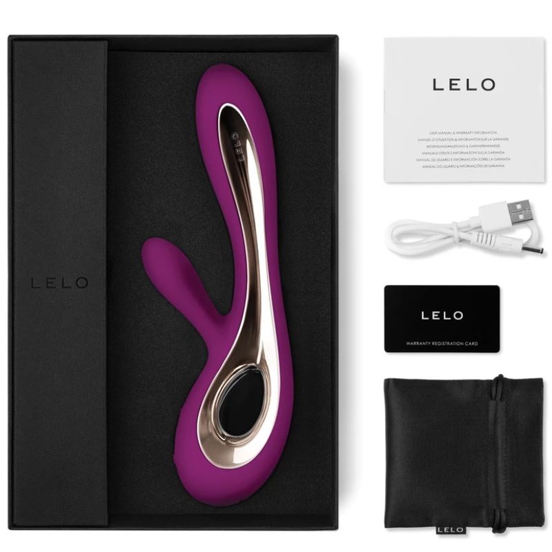 LELO - SORAYA 2 VIBRADOR RABBIT MORADO - Imagen 3
