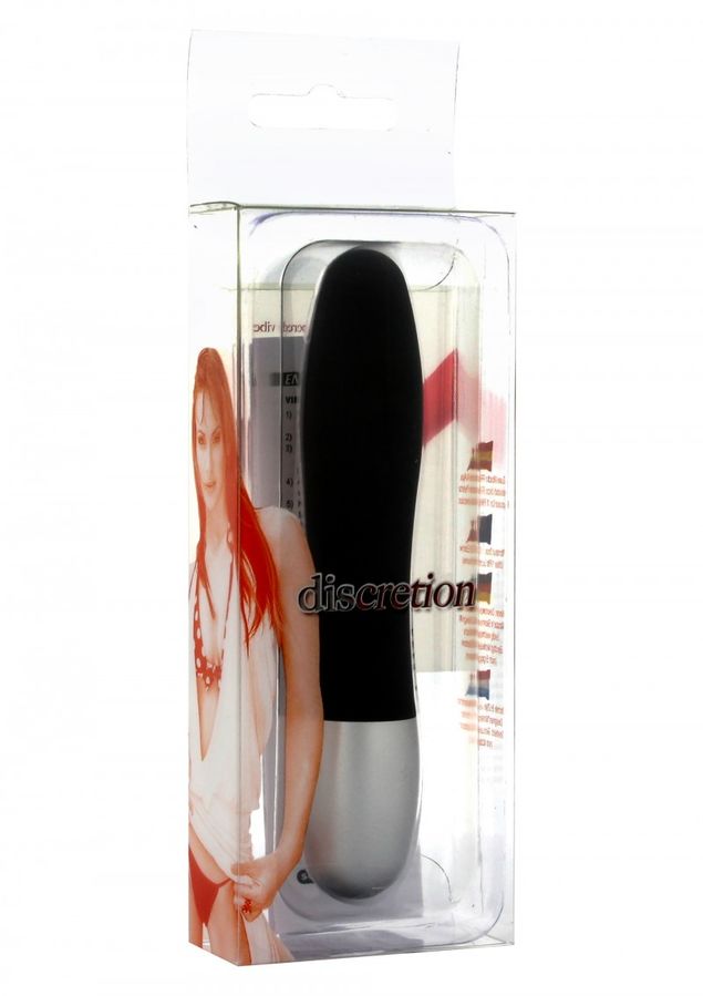 SEVEN CREATIONS - DISCRETION VIBRADOR NEGRO - Imagen 3
