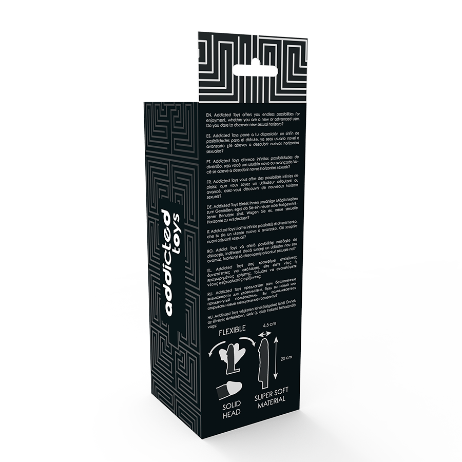 ADDICTED TOYS - EXTENSOR PARA EL PENE NEGRO - Imagen 8