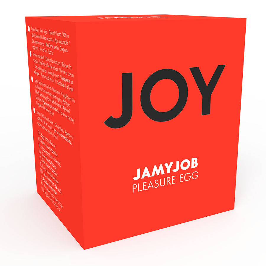 JAMYJOB - HUEVO MASTURBADOR DISCRETO VERSION ROJO JOY - Imagen 9