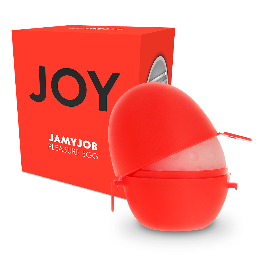 JAMYJOB - HUEVO MASTURBADOR DISCRETO VERSION ROJO JOY - Imagen 5
