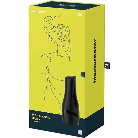 SATISFYER - MASTURBADOR MEN CLASSIC NEGRO - Imagen 3